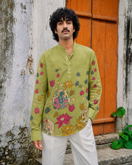 Madhav Vana Cotton Kurta Shirt