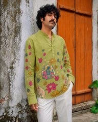 Madhav Vana Cotton Kurta Shirt