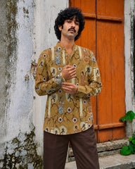 Sunehri Raas Cotton Kurta Shirt