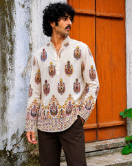 Ivory Mehrab Kurta Shirt