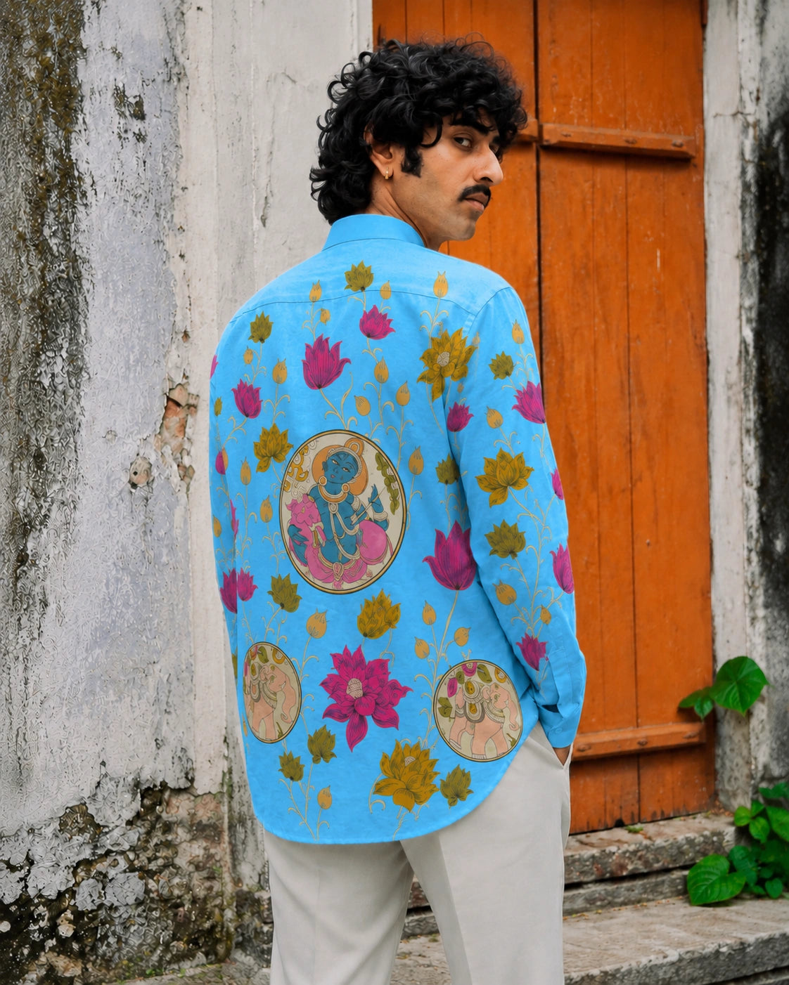 Yamuna Bloom Kurta Shirt