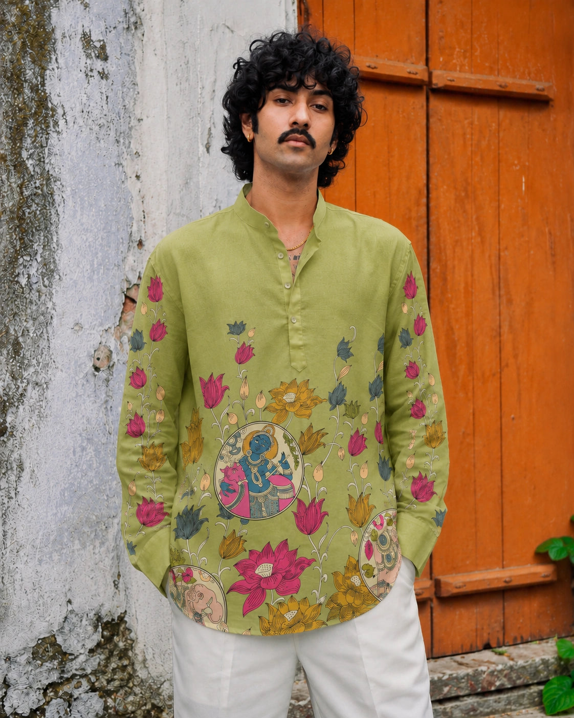 Madhav Vana Cotton Kurta Shirt
