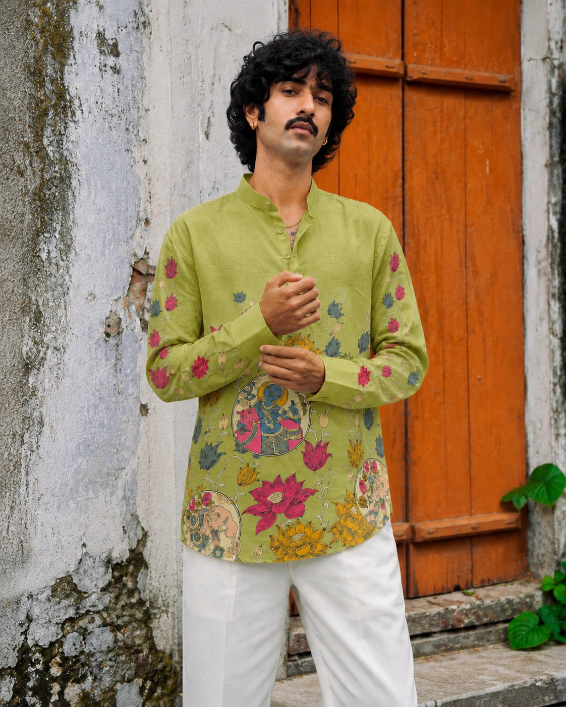 Madhav Vana Cotton Kurta Shirt